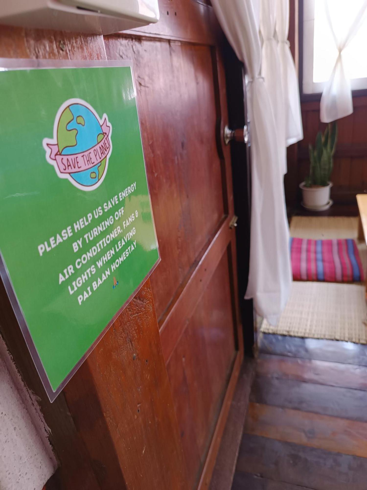 Pai Baan Homestay ปายบ้าน โฮมสเตย์ ถนนคนเดินปาย Экстерьер фото