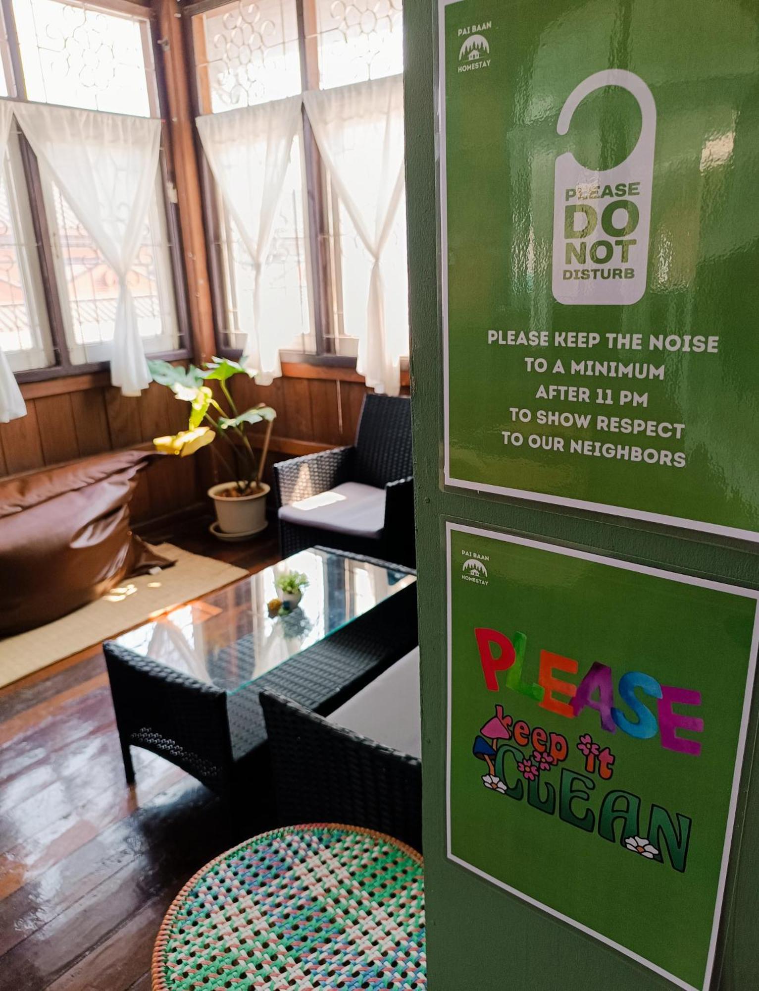 Pai Baan Homestay ปายบ้าน โฮมสเตย์ ถนนคนเดินปาย Экстерьер фото